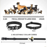 Electric Training Remote Control Rechargeable Bark Collar Waterproonti Barking Device For All Size Dog