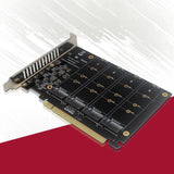Array Expansion Riser Card Motherboard PCIE Split Card