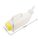 2L Calf Milk Drinker Bottle Nipple Cow Breeding Apparatus With Thick Calf Milk Bottle Small Milk Jug Silicone Cattle Sheep