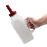 2L Livestock Calf Nursing Feeding Milk Bottle with Nipple Livestock Cow Cattle Milk Drinking Bottle
