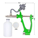 2Ml 5Ml Automatic Animal Continuous Metal Syringe Veterinary Equipment with Bottles Vaccination Double Vaccine Bottle New