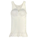 2PCS Shaper Slim Up Lift Plus Size Bra Tank Top Women Body Shaper Removable Shaper Underwear Slimming Vest Corset Shapewear