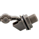 2Pcs 1/2 Inch Mini Stable Float Ball Valve with Adjustable Automatic Fill Feed Humidifier Tank Water for Aquariums Water Bowl