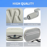 Hard Shell Carrying Case PlayStation VR2/Oculus Quest2 VR Glasses Storage Case for PSVR2 Gaming Headset Controller Accessories