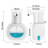 Advanced Wall-Mounted Touchless Liquid Soap Dispenser - 400ml Capacity with USB Charging