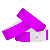 Waterproottendance Bracelets Fade-resistant 100pcs Waterproof Synthetic Paper Wristbands Events for Amusement