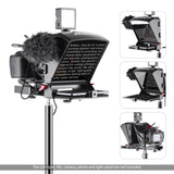 Andoer A1 Portable for Phone DSLR Recording Live Broadcast Mobile Teleprompter Artifact Video With Remote Control