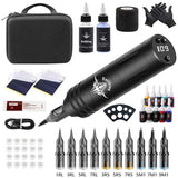 Set Wireless Battery Pen hine Puncture Tattoo Tools Complete Equipment Tattoo-maschinen