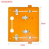 Circular Saw Guide Rail Bottom Plate Adjustable Cutting Machine Bakelite Guide Plate Saw Base Woodworking Workbench Accessories