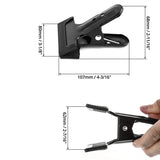 10 Pcs Spring Clamps Clips 4 1/4 Inch Heavy Duty Metal Backdrop Support Clamps For Photo Studio Backdrops Woodworking