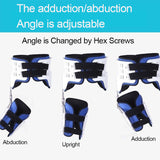 Stabiliser Support Brace Corrector Hinged Abduction Orthosis & Hip Groin Hamstring Thigh Sciatic Nerve Pain Relief