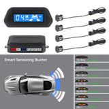 12V Car Parking Sensors PDC Parktronics System Detection Auto Accessories Smart Buzzer LCD Diplay Sound Alert Indicator