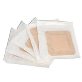 5pcs Medical Silicone Foam Border Adhesive Waterproof Wound Dressing Healing Pads Patch Prevent Sticking New
