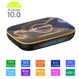 HK1 Rbox Android 10 Tv 4GB RAM 64GB ROM Rockchip Rk3318 2.4 5G 4k Wifi BT4.0 Google Play Youtube Set Top Box