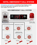 Hospital nursing home wireless one key alarm system hotel toilet emergency call