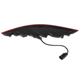 Rear Bumper Reflector Lamp Fog Light Left Side 95B945725J Replacement for Macan 95B 2014 2015 2016 2017 2018