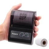 58mm Mini Portable Thermal Wireless Label & Receipt Printer - Shipping/Express, USB & BT Connectivity, Supports ESC/POS Command