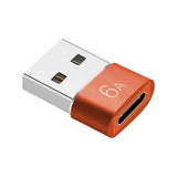 6A Lightweight Fast Charging Practical Type-C Female to USB 3.0 Male Data Charger Converter
