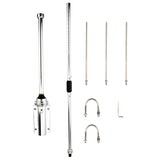 RETEVIS Silver MA01 Base Station Antenna [UHF Propagation/Aluminum Alloy/SL16 Interface]