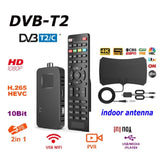 H.265 HEVC DVB-T2 C tdt tuner antenna DVB-C PVR super cast 10bit DVB-T Digital TV option WIFI Y0UTUB for Europe asia africa