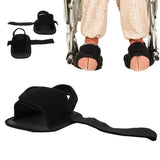 Shoe Anti-Slip Wheelchair Pedals Foot Rest for Elderly Patient Safety Footrests Fixed Strap Wear-Resistant