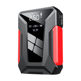 Jump Starter and Tire Iator Portable Compressor Electric Air Pump with LED Screen for Car Motorcycle Bike