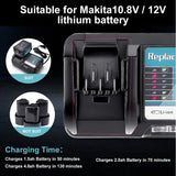For 10.8V 12V Lithium 3A 40W Li-ion Battery Charger BL1015 BL1016 BL1021B BL1041B FD05 DC10WD