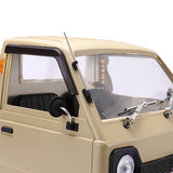 For WPL D12 1/10 RC Truck Car Upgrade Parts Window Sun Visor Wind Rain Shield Deflector Set Decoration Accessories