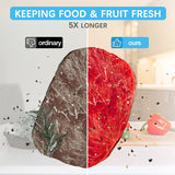 Kitchen Sealer Set Vacuum Bags Food Reusable Packages Freezing with Hand Pump Bag for Sous Vide