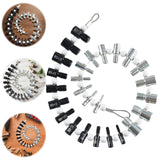23 21 Sizes Inch & Metric Nut Screw Portable Bolt Thread Checker