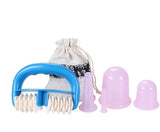 5pcs Silicone Anti Cellulite Cup Vacuum Cupping Ventosa Body Pain Relief Massage Roller Manual Suction Cups Therapy