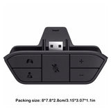 Headset Adapter Stereo Earphones Connector Headphone Audio Converter