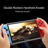 X12 Plus 7 inch Video Console Built in 1000 Games 16GB Handheld Double Joystick Game Controller Spupport AV Output TF Card