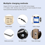 10200mAh Portable Case USB Rechargeable Mini Cold Box Drug Medicine Constant Temperature Refrigerator With Bag