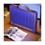 Indoor Electric Zapper, 2000MAh Powerful Fly Zapper Light for Moths, Fruit Flies, Garage Bug Catch/Eliminator