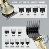 3 in 1 Professional All Metal Clipper Resuxi 135 Trimmer Electric Shaver Set Hair Cutting hine Men's Grooming Tools