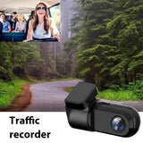 Front Drive Recording Waterproof Night Vision Car Driving Recorder Camera 140 Wide