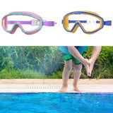 Kids Professional Clear View Eyewear Goggles Swim Glasses for Snorkeg Swimming Pool Water Sports Diving
