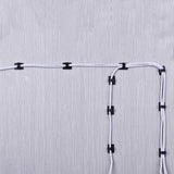 100Pcs Adhesive Clips Management Wire Clamps Cable Tie Holder for Car, Office and Home