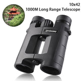 Camping Binoculars 10x42 Long Range 1000m HD High Power Telescope Tourism Binoculars Long Range Powerful Binoculars Hunting