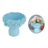 Resin Sculpture Fairy Vase Flower Pot Modern Home Desktop Storage Crafts Decor Abstract Wreath Holder
