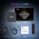 X98K Android 13 Media Player RK3528 Quad-Core Dual WiFi BT 5.0 8K 2/4GB 16/32GB Smart TV BOX