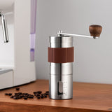 1pc, Portable Manual Coffee Grinder Portable Hand Coffee Machine 304 Stainless Steel Bean Grinder Manual Grinde