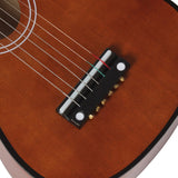 21 Inch 6 Small Mini Basswood Guitar With Pick Strings Musical Instruments Toy For Children Kids