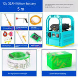 12V 220V High Pressure Electric Water Sprayer Pumps Agricultural Rechargeable Spraying Pesticides Car Wash Pump