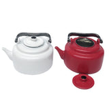 1/12 Miniature Dollhouse Japanese Enamel Kettle Simulation Furniture Accessories for Doll House Decoration