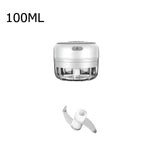 Portable Mini USB Electric Food Mixer - Ideal for Kitchen, Meat, Garlic, Vegetables & Chili