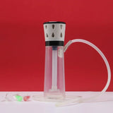 CRUSHER Acrylic LED Tobacco Pipe Hookah Set with Grass Herb Bowl Narguile Complete for Car Pipes Smoking Accessories