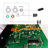 Bluetooth Audio Amplifier Board 120W Subwoofer Dual Microphone AMP Module for 4ohms 8-12 inch Speaker 12/24V 110/220V Amplifiers