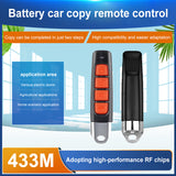 433MHz Controller Plastic 4 Keys Remote Control Multifunctional Copy Duplicator for Garage Gate
